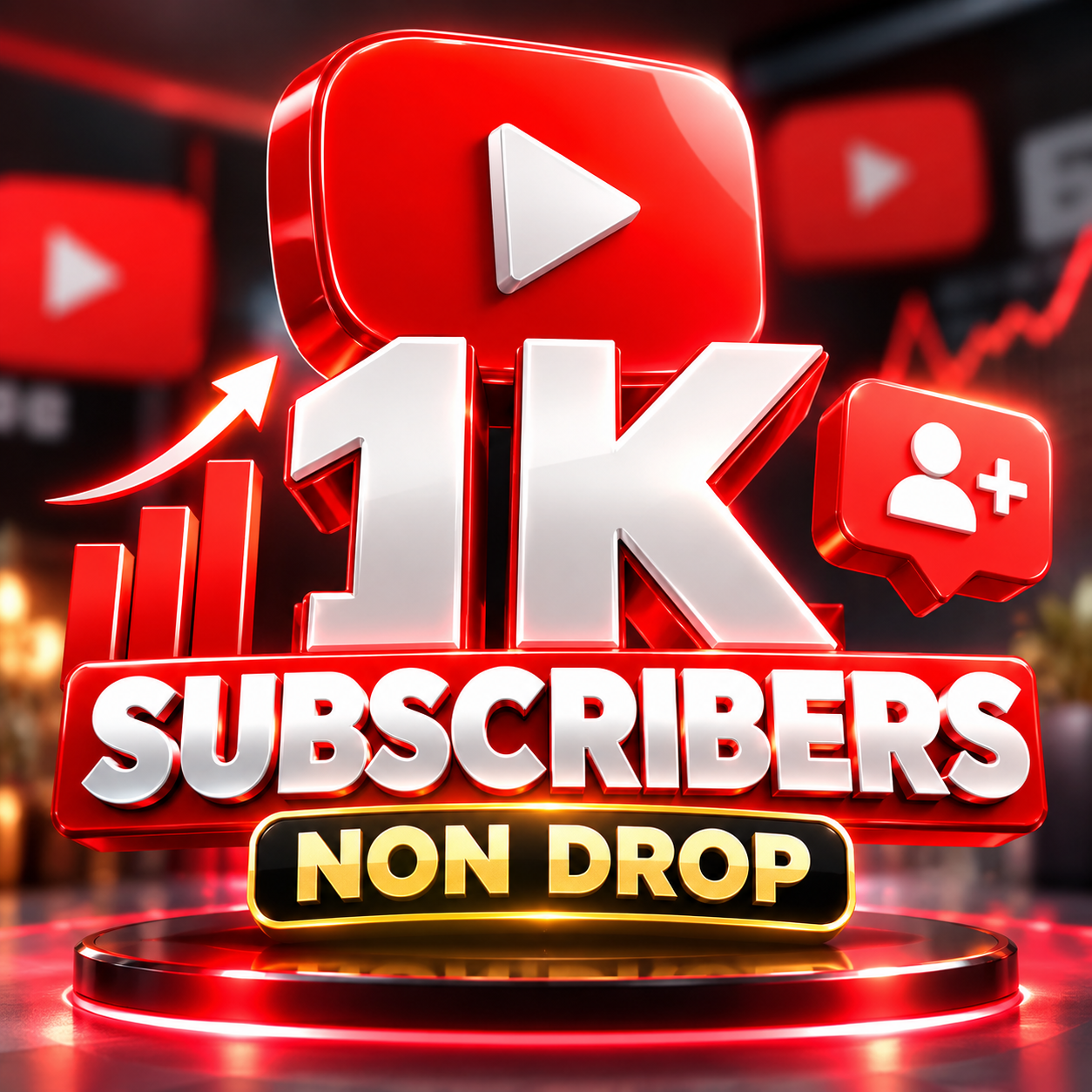 Order a 1K YouTube subscribers service for channels with Watch History enabled. Check service requirements, delivery details, and retention information before ordering.